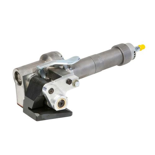 Pneumatisches Umreifungsgerät und Spanner - PLC - PW LENZEN  France - für Metallband / mit Sohle