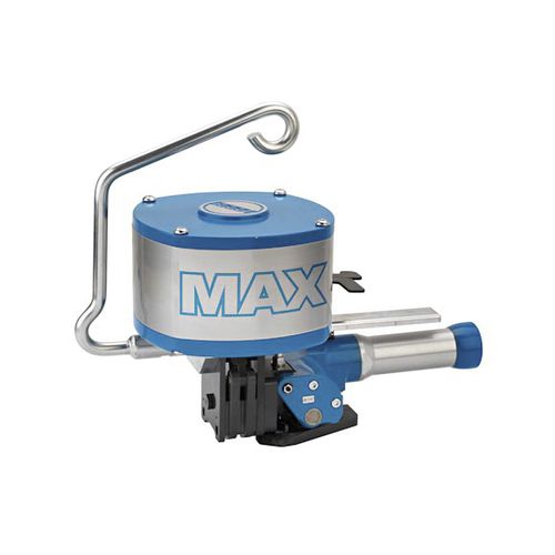 Pneumatisches Umreifungsgerät - MAX - PW LENZEN  France - für Stahl-Spannreifen / mit Sohle