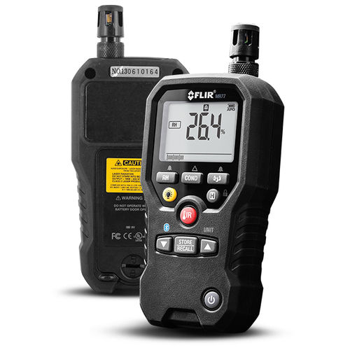 Baumaterial-Feuchtigkeitsmessgerät - FLIR MR77 - FLIR SYSTEMS - Infrarot / mit Digitalanzeige / Handgerät