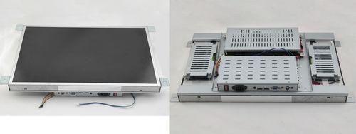 LCD-Monitor - HSOM-240 - Shenzhen Hengstar Technology Co., Ltd. - mit resisitivem Touchscreen / Industrie / 24"