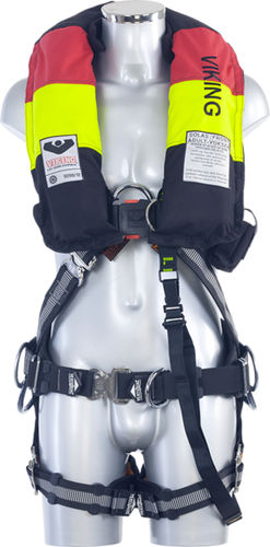 Fallschutz-Auffanggurt - V53 Offshore - Vertiqual - Mit seitlichem Befestigungspunkt / mit Jacke