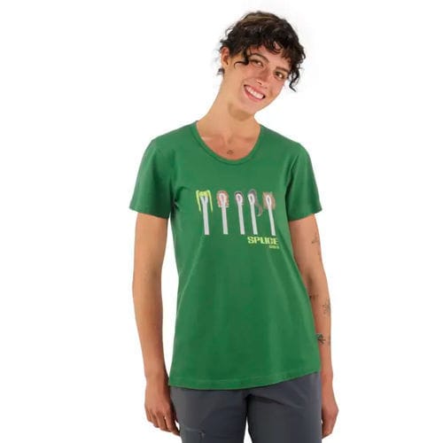T-Shirt / Arbeit - WO SPLICE GIRLS T - Edelrid - mit UV-Schutz / Baumwolle / für Frauen