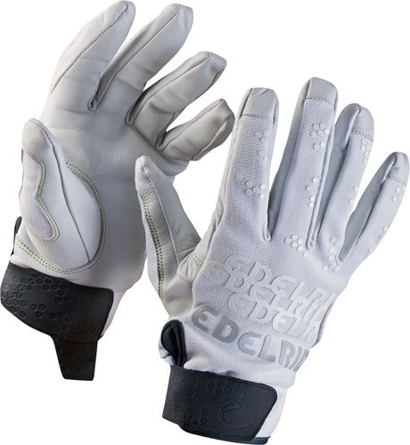Handschuh für Materialumschlag - Edelrid - verschleißfest / Leder