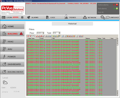 Konfigurationssoftware - ARC Informatique - Datenarchivierung / Security-Information und Event-Management-Lösung / Alarm