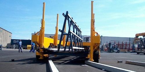 Plattformanhänger - TCT 35 - Tracta - mehr als 6 Achsen / angehängt / für Schwergewicht Manipulation