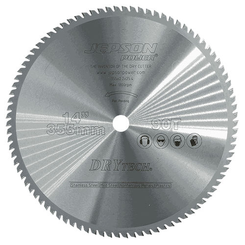 Kreissägeblatt - DRYTECH® - JEPSON POWER - Hartmetall / für Metall / feingezahnt