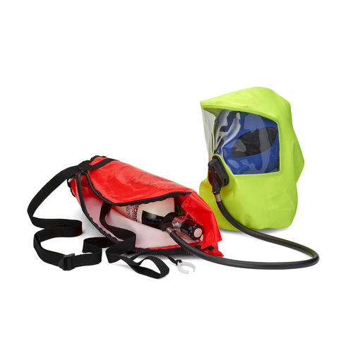Helm mit Atemluftzufuhr - Spiroscape EEBD - Interspiro