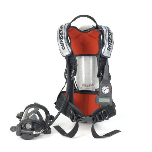 Helm mit Atemluftzufuhr - Spiroguide II - Interspiro