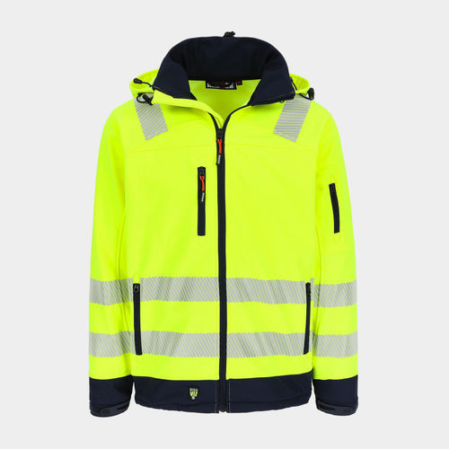 Arbeitsjacke - GREGOR - Herock - wasserdicht / Warnschutz / abperlendes Gewebe
