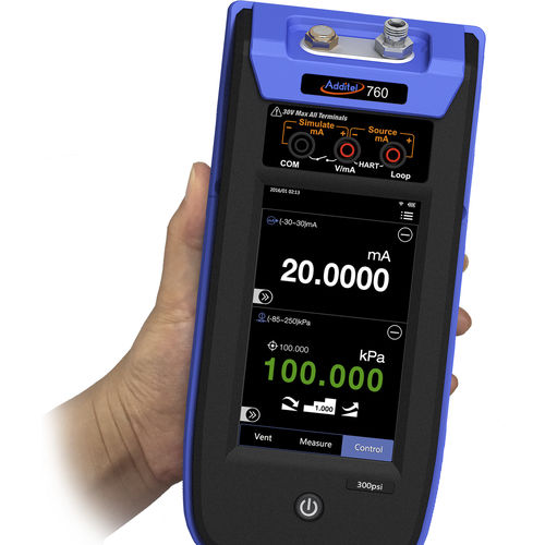 Gasdruckcontroller - ADT760-MA  - Additel Corporation - für die Druckkalibration / digital / Präzision