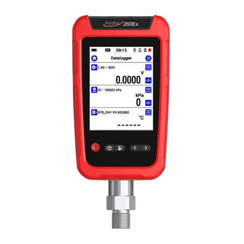 Digitaler Rekorder - ADT260Ex - Additel Corporation - Durchfluss / Druck / Temperatur