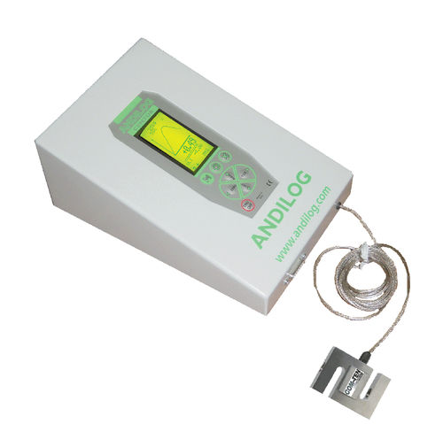 Digitales Display - Centor T - ANDILOG Technologies - 17 Segmente / für Kraftsensoren / elektronisch