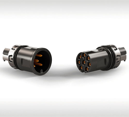 Datensteckverbinder - Modular M8 / M12 - ERNI Electronics - Stromversorgung / SMT / zirkulär