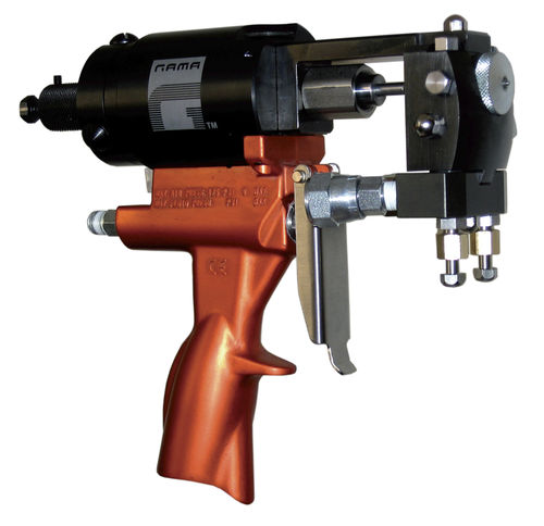 Spritzpistole - 7.3 kg/min | Evolution Star - GAMA - Polyurethanschaum / manuell / Innenmischung