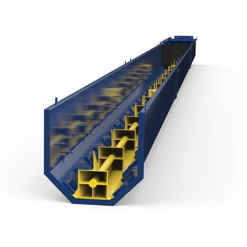 Steilförderer - HENNIG FRANCE - horizontal / Transport / für Späne