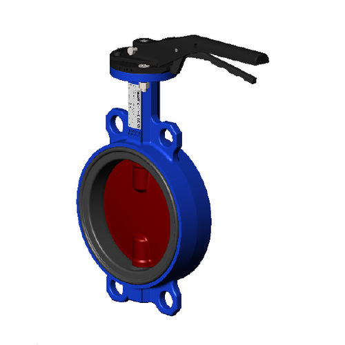 Absperrklappe - Tecfly VPI-02 series - TECOFI - Hebel / für Wasser / für Druckluft