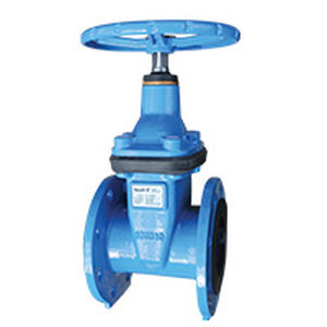 Segmentschütz - VOC-00, VOC-08 series - TECOFI - mit Handrad / für Abwasser / Flansch
