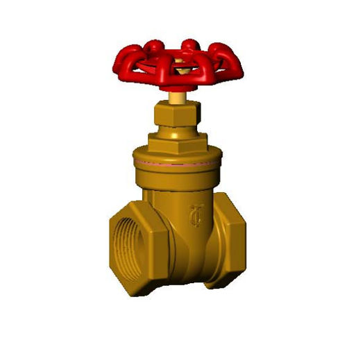 Segmentschütz - V2143 - TECOFI - mit Handrad / für Wasser / für Gas