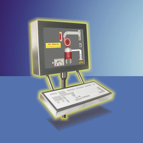 Panel-PC / TFT LCD - Typ F - UTICOR Automation GmbH - mit kapazitivem Touchscreen / mit resisitivem Touchscreen / 15"