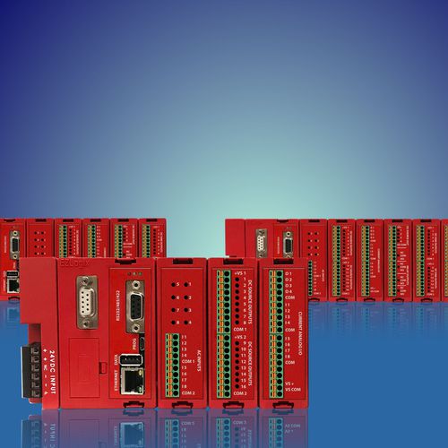 Kompakte SPS - EZRack - UTICOR Automation GmbH - DIN-Schiene / Relaisausgang / mit erweiterbaren E/A-Karten