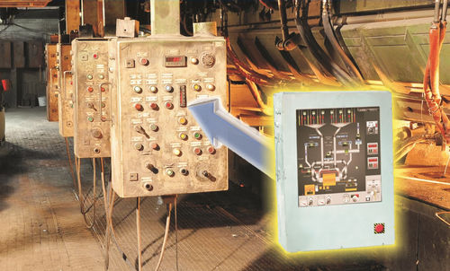 Panel-PC / LCD - UTICOR Automation GmbH - mit LED-Rückbeleuchtung / mit Touchscreen / mit kapazitivem PCAP-Touchscreen