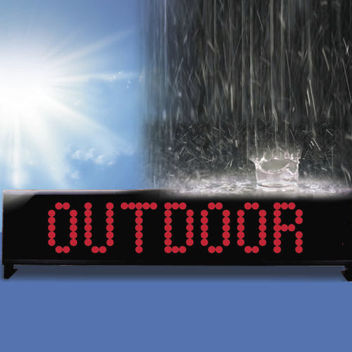 LED-Display - EZMR OUT series - UTICOR Automation GmbH - alphanumerisch / digital / Farb