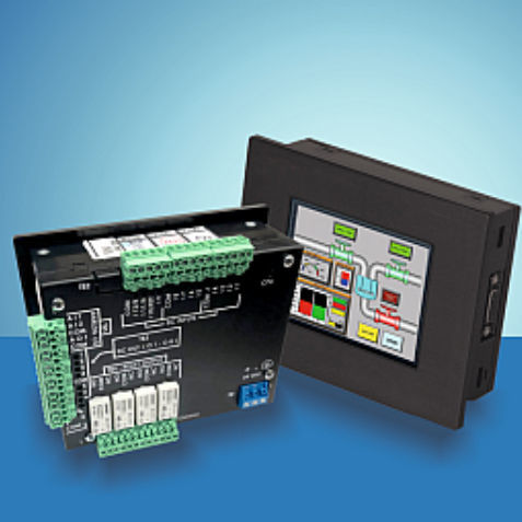 HMI mit resisitivem Touchscreen - EZ-T series - UTICOR Automation GmbH - einbaufähig / 320 x 240 / TFT LCD