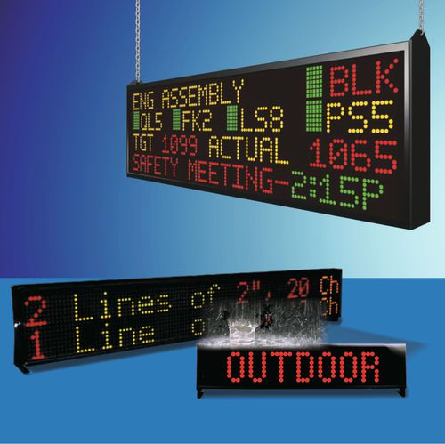 Industrie-Display - EZM series  - UTICOR Automation GmbH - LED / alphanumerisch / digital