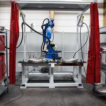 Laserschweißmaschine - REEL CMF - robotisiert