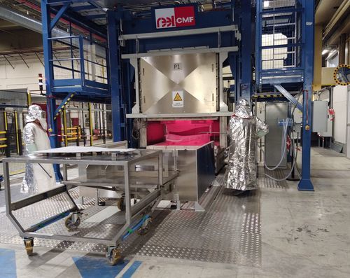Heiß-Umformmaschine - SPF, HF - REEL CMF - für Blech / für Presswerkzeug / für Aluminium