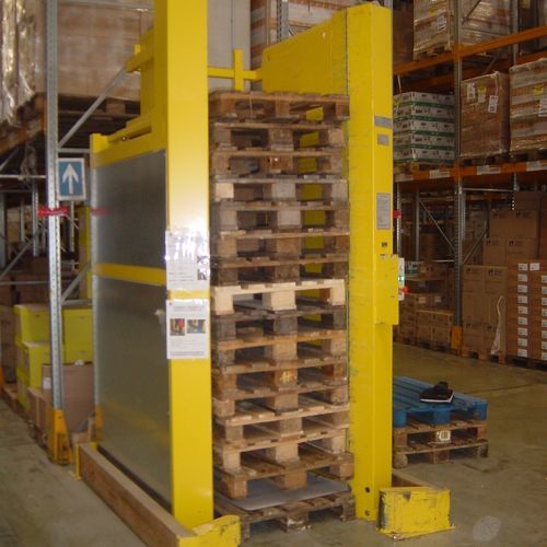 Vertikales automatisches Lagersystem - MAGAPAL® - TRIAX - für leere Paletten / für Lagerhallen