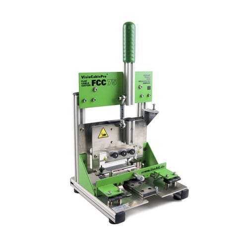 Schneidemaschine für Kabel - FCC75 - iiM GmbH - Cutter / für Kunststoffe / für Schläuche