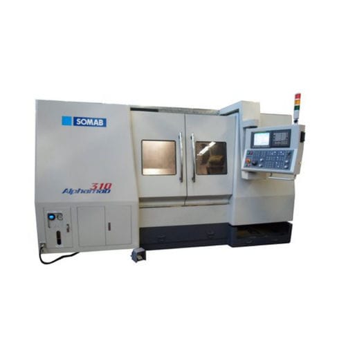 CNC-Drehmaschine - ALPHAMAB 310Y - SOMAB - 4-Achs / Schrägbett / A2-6