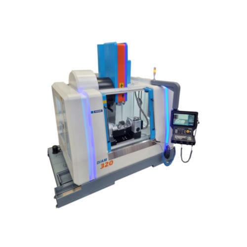 CNC-Fräsmaschine / 5-Achs - DIAM 320 - SOMAB - vertikal / HSK-63 / 24 Werkzeuge