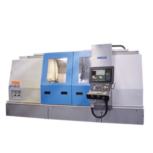 CNC-Drehmaschine - OPTIMAB 700 - SOMAB - horizontal / 4-Achs / Schrägbett
