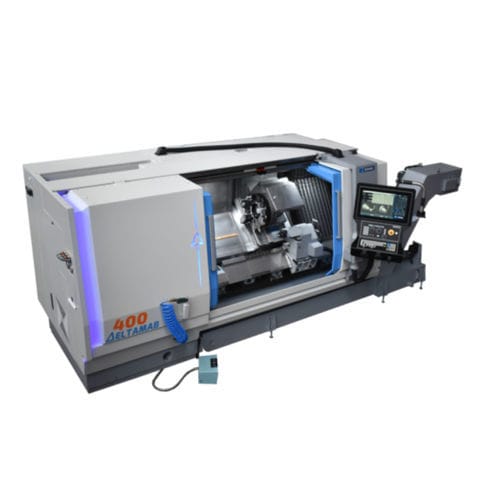 CNC-Drehmaschine - DELTAMAB 400 - SOMAB - horizontal / 3-Achs / mit Schrägbett