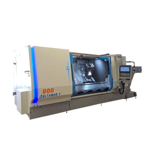 CNC-Drehmaschine - DELTAMAB 800 - SOMAB - 2-Achs / Schrägbett / 12 Werkzeuge