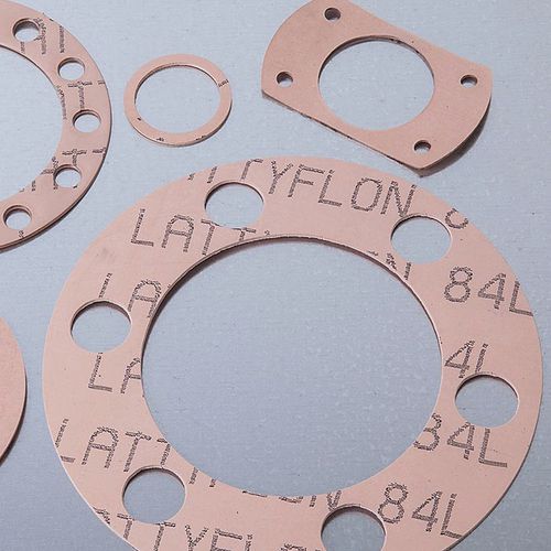 PTFE-Dichtplatte - LATTYflon 84 L - LATTY INTERNATIONAL - für Chemieanwendungen / Flansch / Kompression