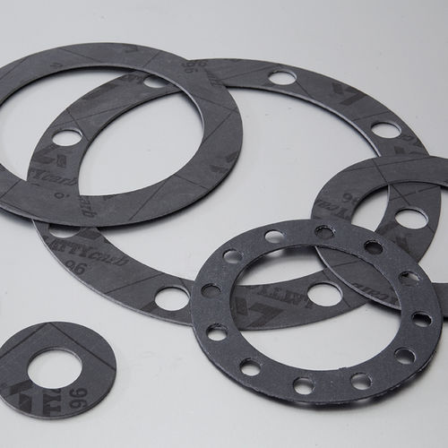 Carbon-Dichtplatte - LATTYcarb 96 - LATTY INTERNATIONAL - Aramid / für Chemieanwendungen / Flansch