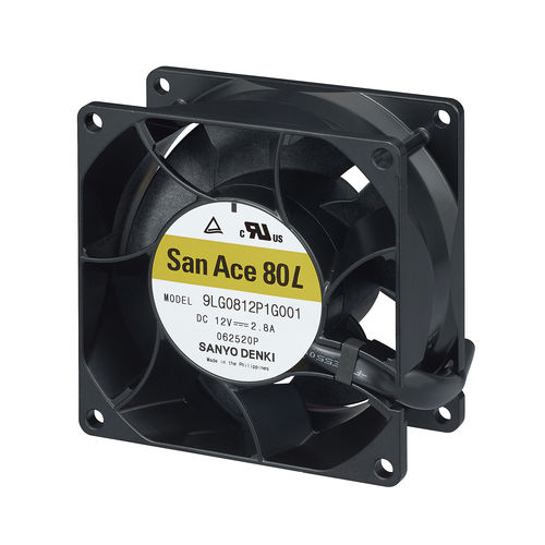 Axiallüfterrad - San Ace 80L - SANYO DENKI EUROPE - Kühlung / DC / Hochdruck