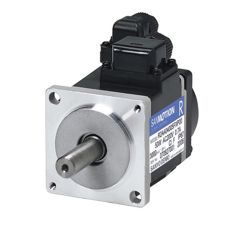 Bürstenloser Servomotor - R2GA - SANYO DENKI EUROPE - AC / 48 V / mittlere Trägheit