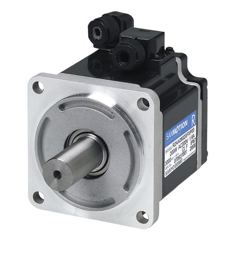 Bürstenloser Servomotor - R2E - SANYO DENKI EUROPE - AC / 100 V / mittlere Trägheit