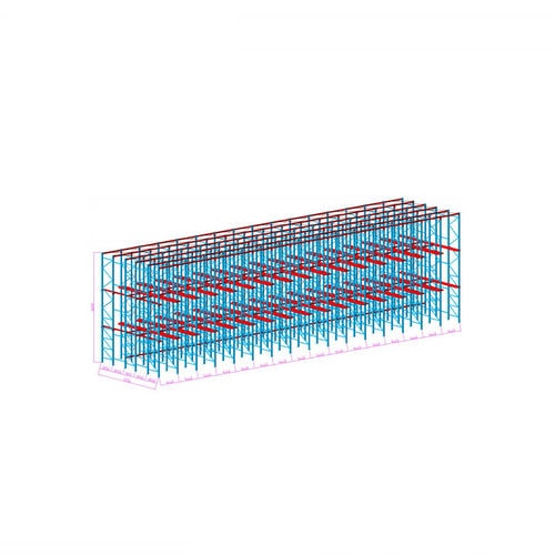 Einfahr-Paletten-Regal - UN-DR19091201 - Nanjing fuyuan technology co.,ltd - für schwere Lasten