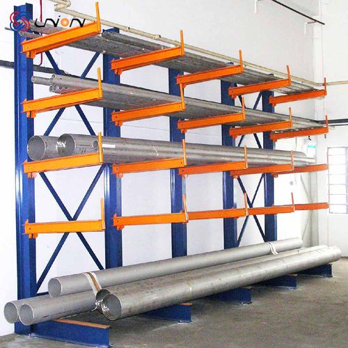 Kragarmregal - ISO9001, ISO14001 | UN-CR121305 - Nanjing fuyuan technology co.,ltd - doppelseitig / für Rohre / Metall