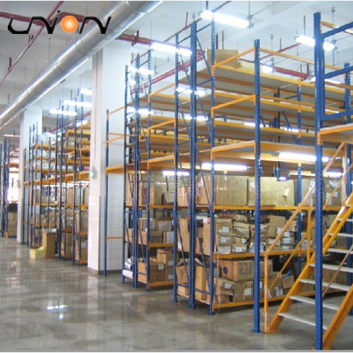 Stahlbaubühne auf Palettenregal - ISO9001, ISO14001 | UN-MP121702 - Nanjing fuyuan technology co.,ltd - für Industrieboden / für industrielle Lagerhallen