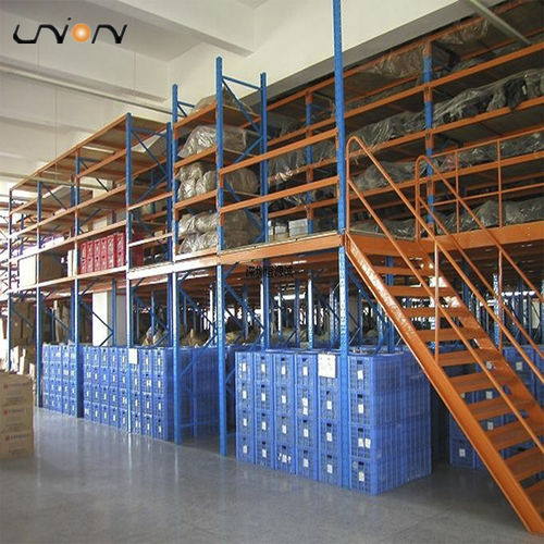 Stahlbaubühne mit Aufbewahrungssystem - ISO9001, ISO14001 | UN-MP121706 - Nanjing fuyuan technology co.,ltd - Mehretagen / für Schwerlastanwendungen