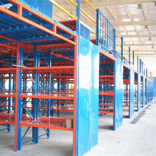 Stahlbaubühne mit Aufbewahrungssystem - ISO9001,ISO14001 - Nanjing fuyuan technology co.,ltd - Mehretagen / auf Palettenregal / maßgefertigt