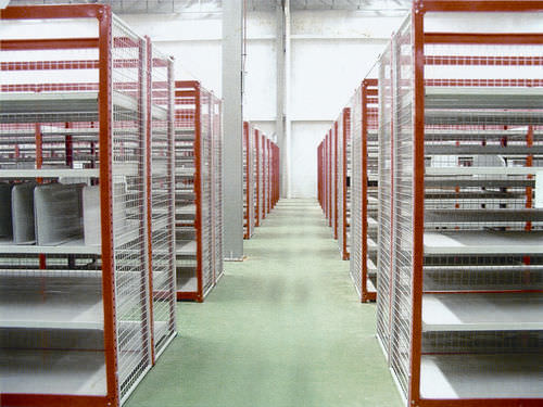 Warenlager-Regal - ISO9001, ISO14001 | UN-MS0804 - Nanjing fuyuan technology co.,ltd - einseitig / Leichtlast / für mittelschwere Lasten