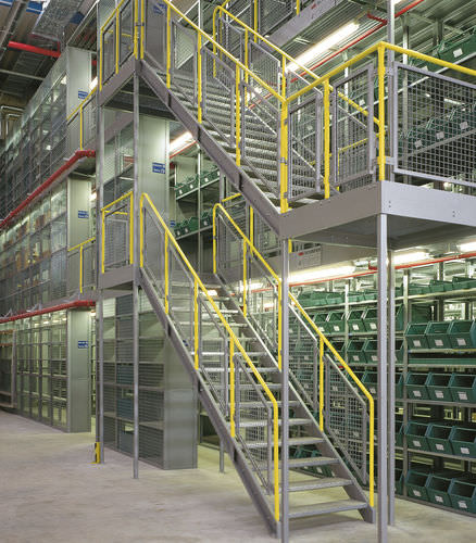 Mehretagen-Stahlbaubühne - ISO9001, ISO14001 | UN-MR0802 - Nanjing fuyuan technology co.,ltd - für Paletten