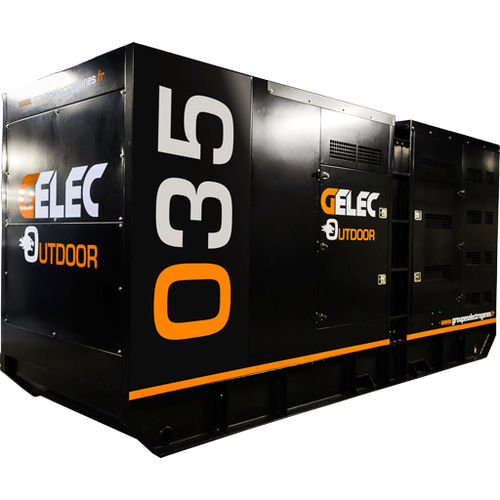 Stromaggregat für Außenbereich - 35YC TRI-EURO 3 - GELEC ENERGY - Diesel / dreiphasig / stationär